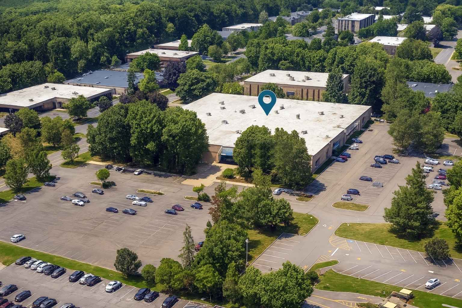 2 Computer Dr. South Overhead View